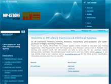 Tablet Screenshot of mp-estore.com